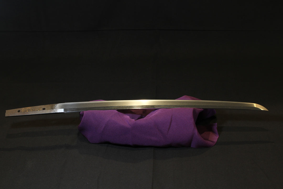 Wakizashi : Mumei Kinpun-Mei ：Ten□hi Kanenaga / Kinpun-Mei：Hon-A with Kao