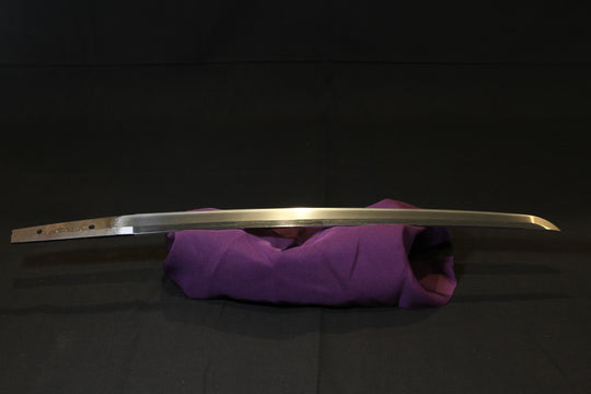 Wakizashi : Mumei Kinpun-Mei ：Ten□hi Kanenaga / Kinpun-Mei：Hon-A with Kao