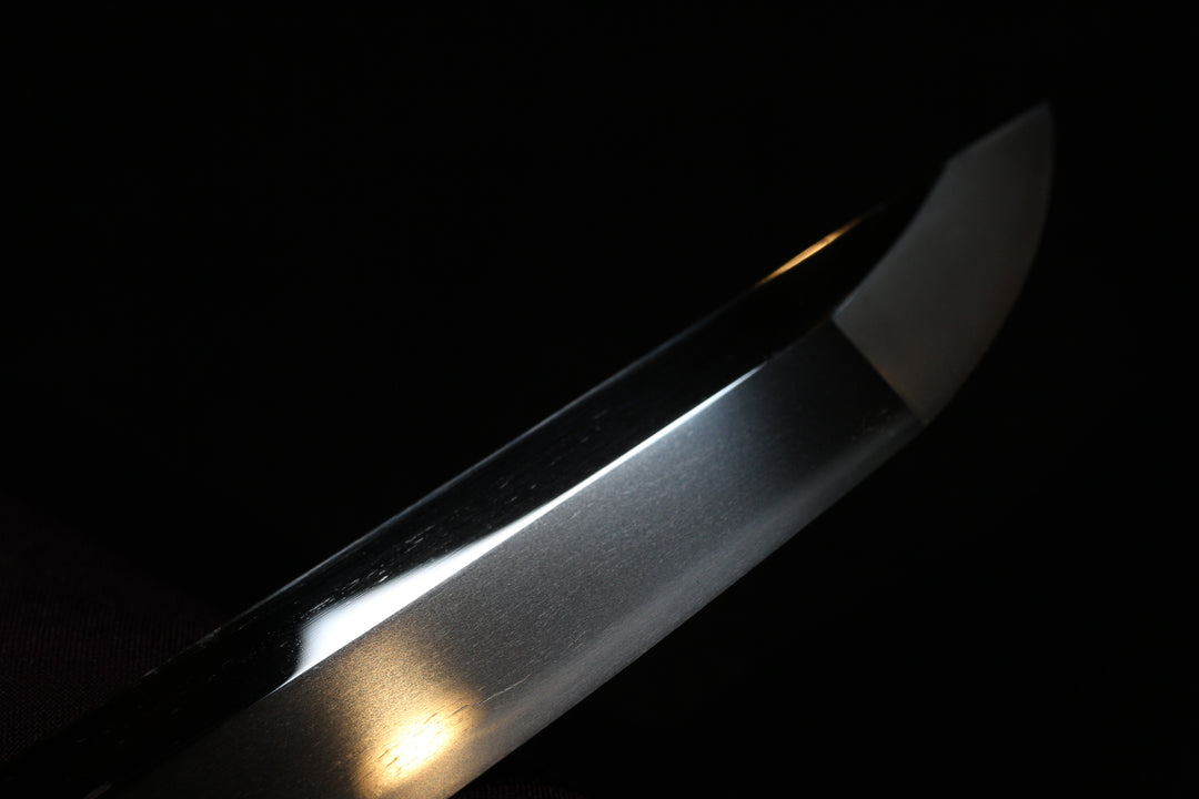 Wakizashi : Mumei Kinpun-Mei ：Ten□hi Kanenaga / Kinpun-Mei：Hon-A with Kao