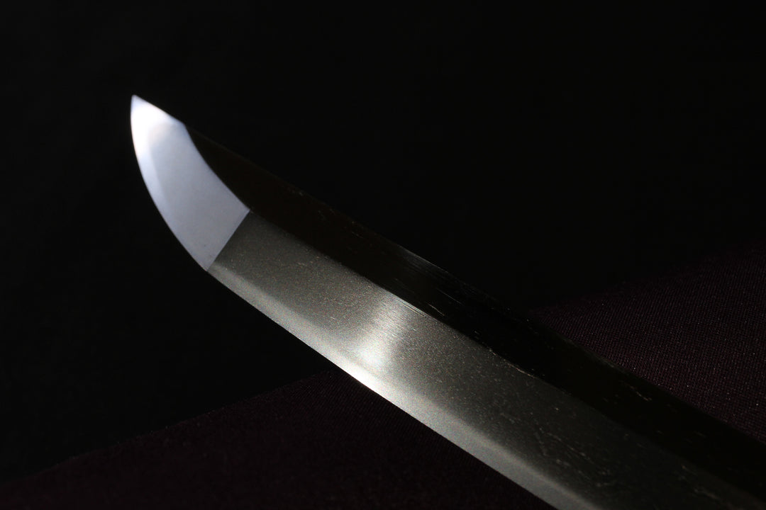 Wakizashi : Mumei Kinpun-Mei ：Ten□hi Kanenaga / Kinpun-Mei：Hon-A with Kao